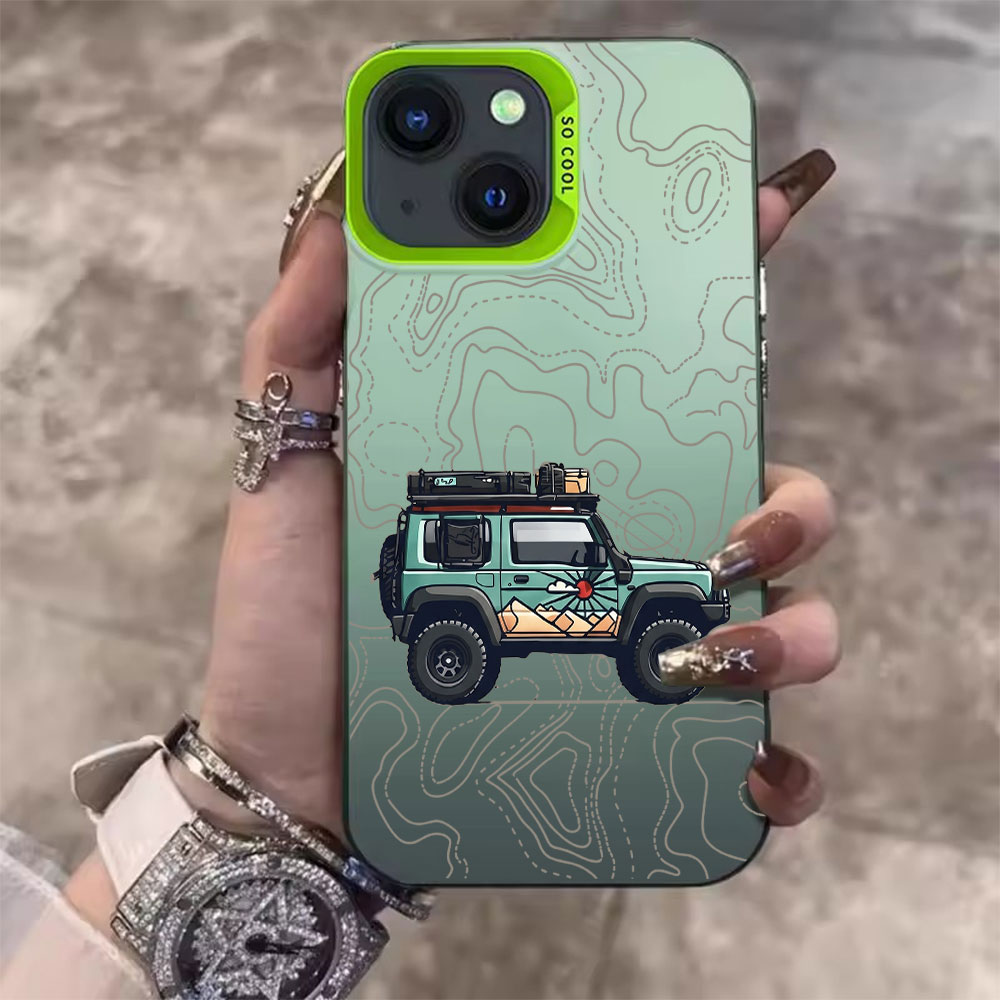 Simple Car Pattern Phone Case  - Phone Cases Xs Iphone ulasan dan harga