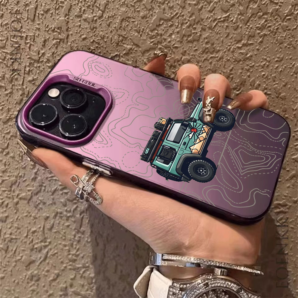 Simple Car Pattern Phone Case  - Phone Cases Xs Iphone ulasan dan harga