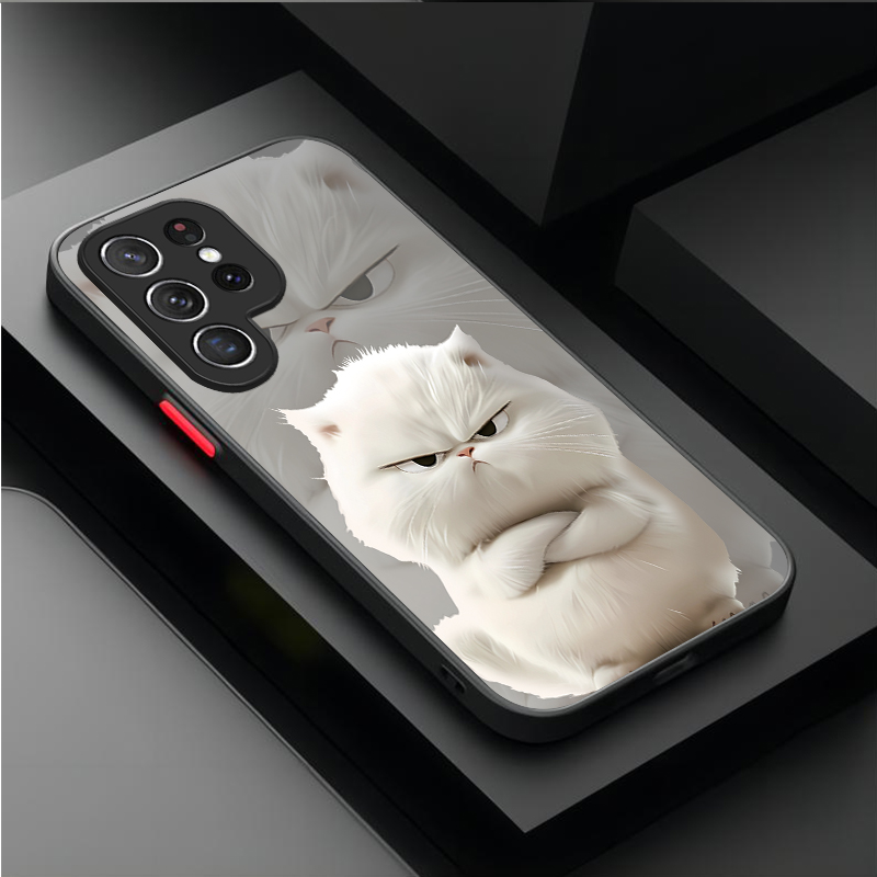 Angry Cat Couple Style Case fo - Phone Cases Samsung S25 Ultra ulasan dan harga