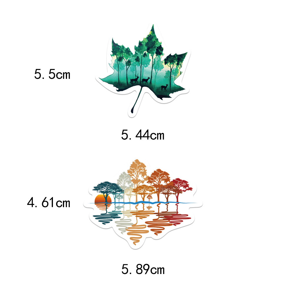 50PCS Green Forest Graffiti St - Phone Cases Quotes ulasan dan harga