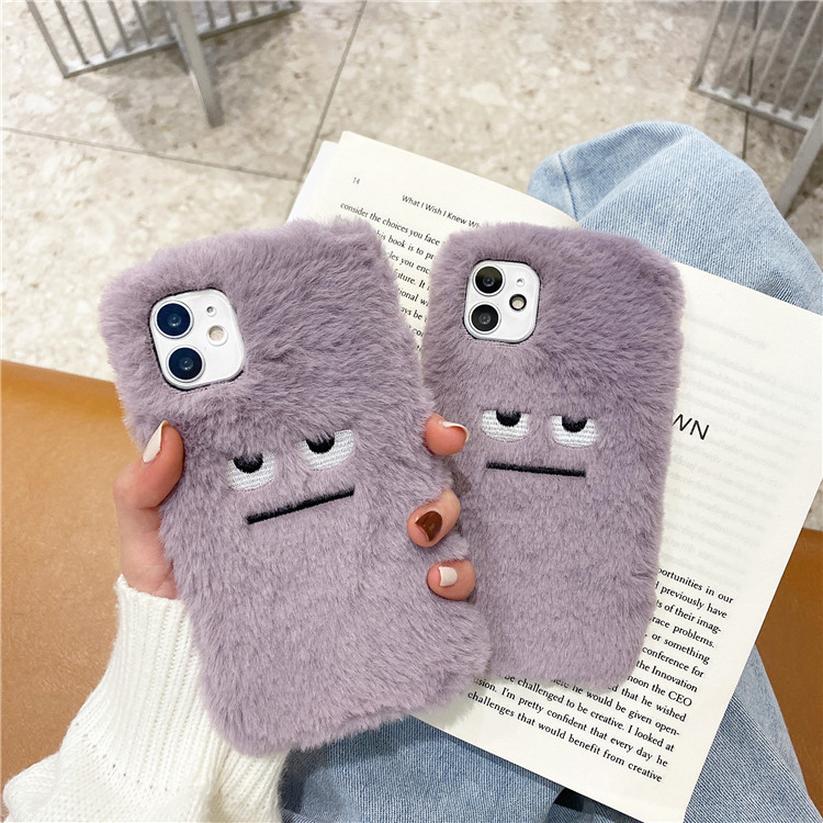 Funny Plush Fur Pattern Soft P - Phone Cases Funny ulasan dan harga