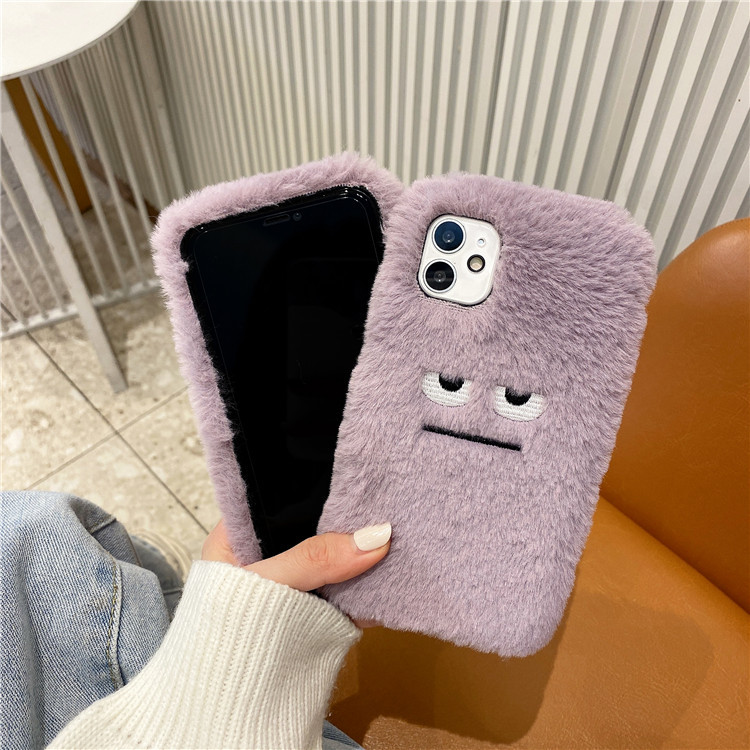 Funny Plush Fur Pattern Soft P - Phone Cases Funny ulasan dan harga