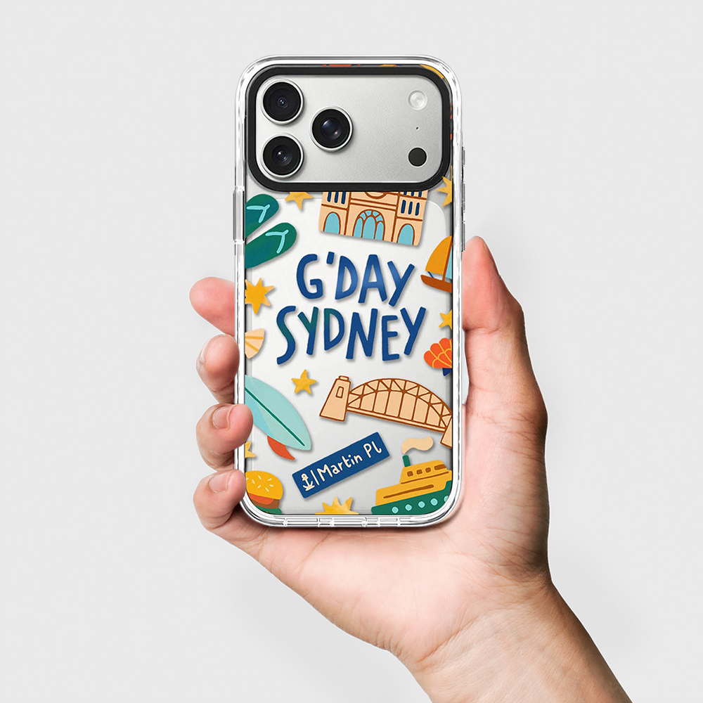 Australia Travel Black / White - Phone Cases Australia ulasan dan harga
