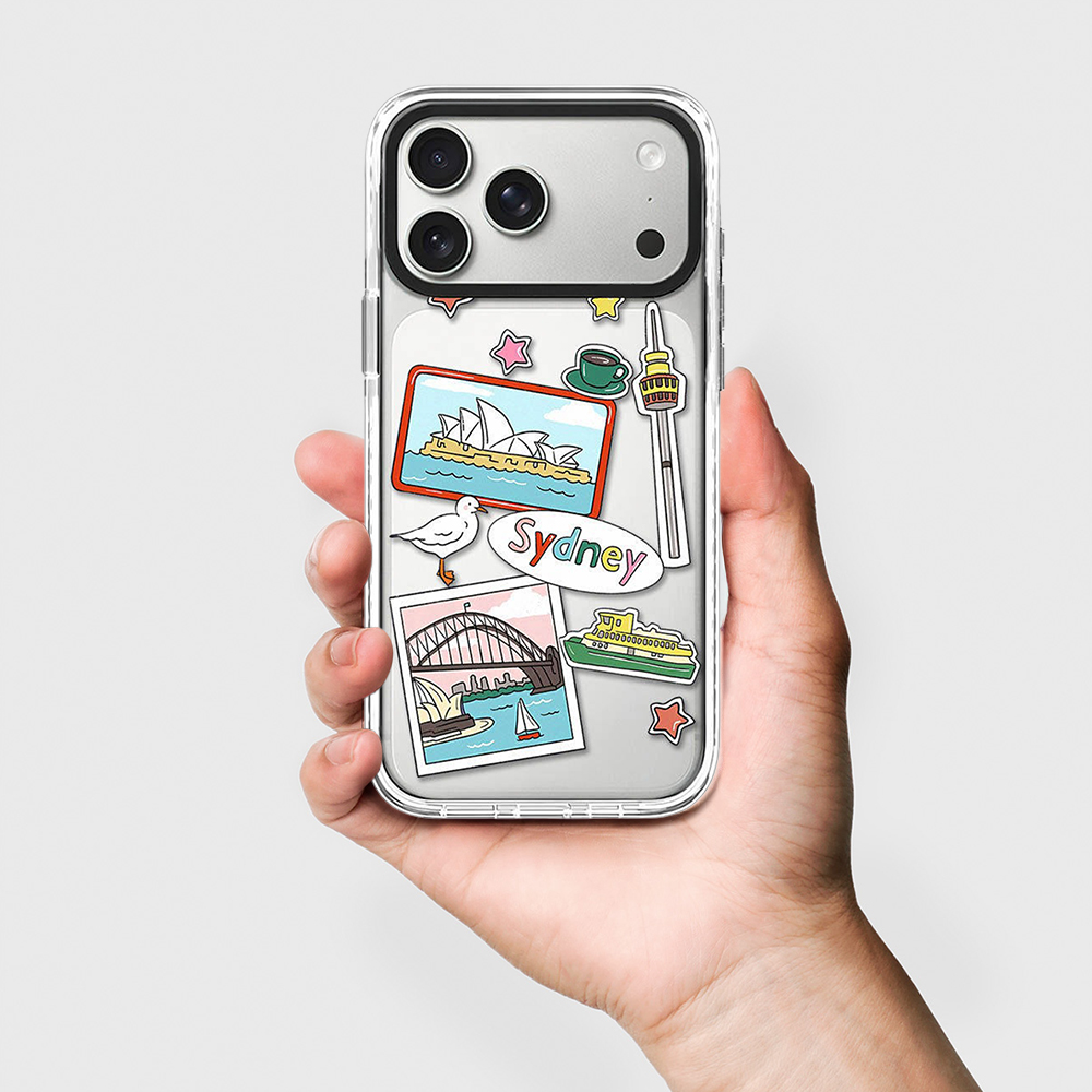 Australia Travel Black / White - Phone Cases Australia ulasan dan harga