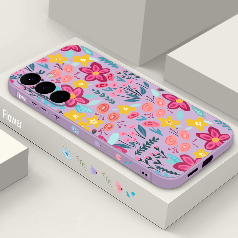 Flowers Floral Pattern Phone C - Phone Cases Galaxy A17 ulasan dan harga