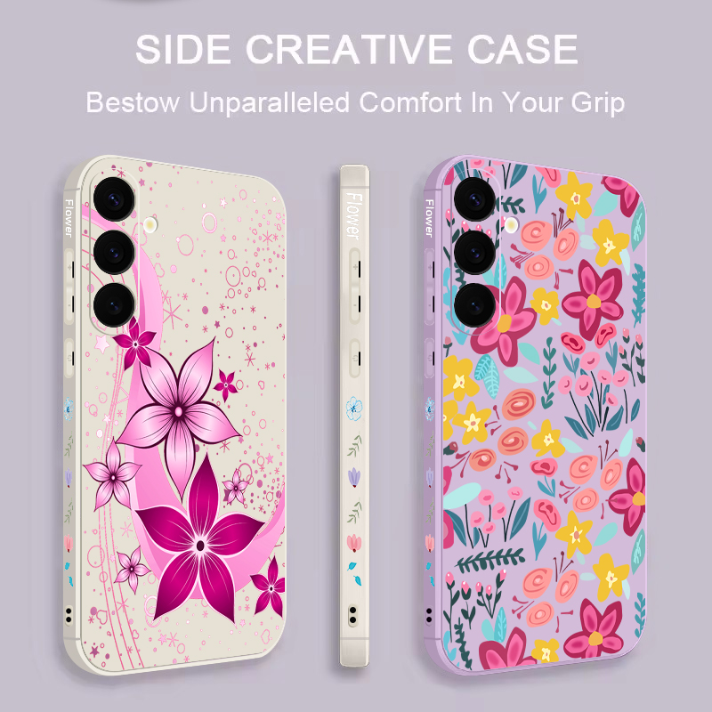 Flowers Floral Pattern Phone C - Phone Cases Galaxy A17 ulasan dan harga