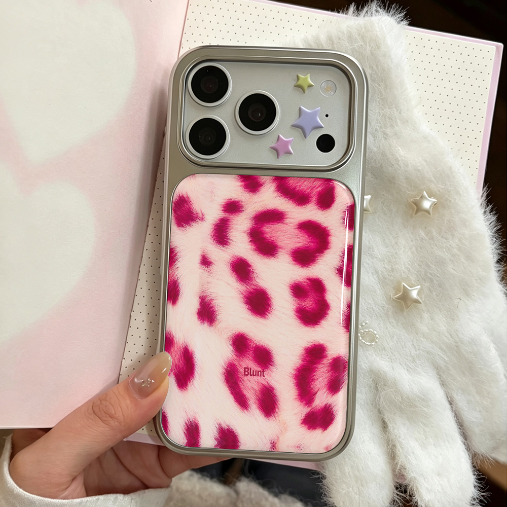 Luxury Blunt Pink Leopard Art  - Phone Cases Blunt ulasan dan harga