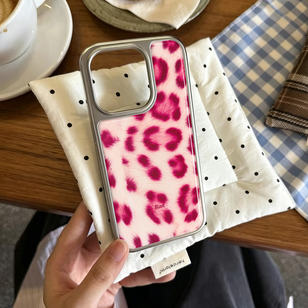 Luxury Blunt Pink Leopard Art  - Phone Cases Blunt ulasan dan harga