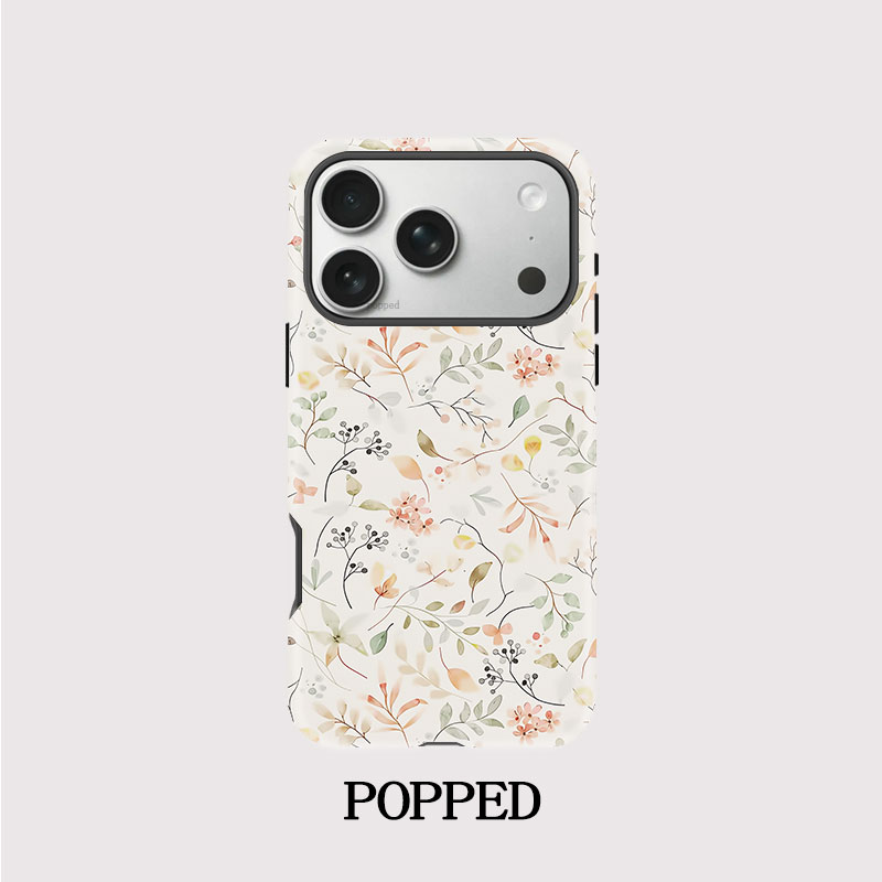 White wildflowers Magnetic Pho - Phone Cases Wildflower ulasan dan harga