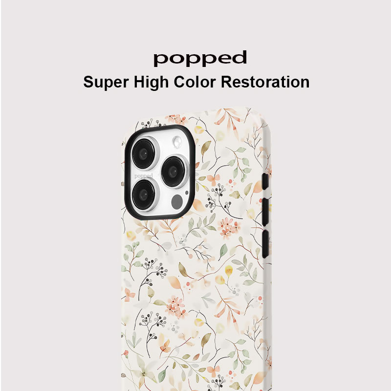 White wildflowers Magnetic Pho - Phone Cases Wildflower ulasan dan harga