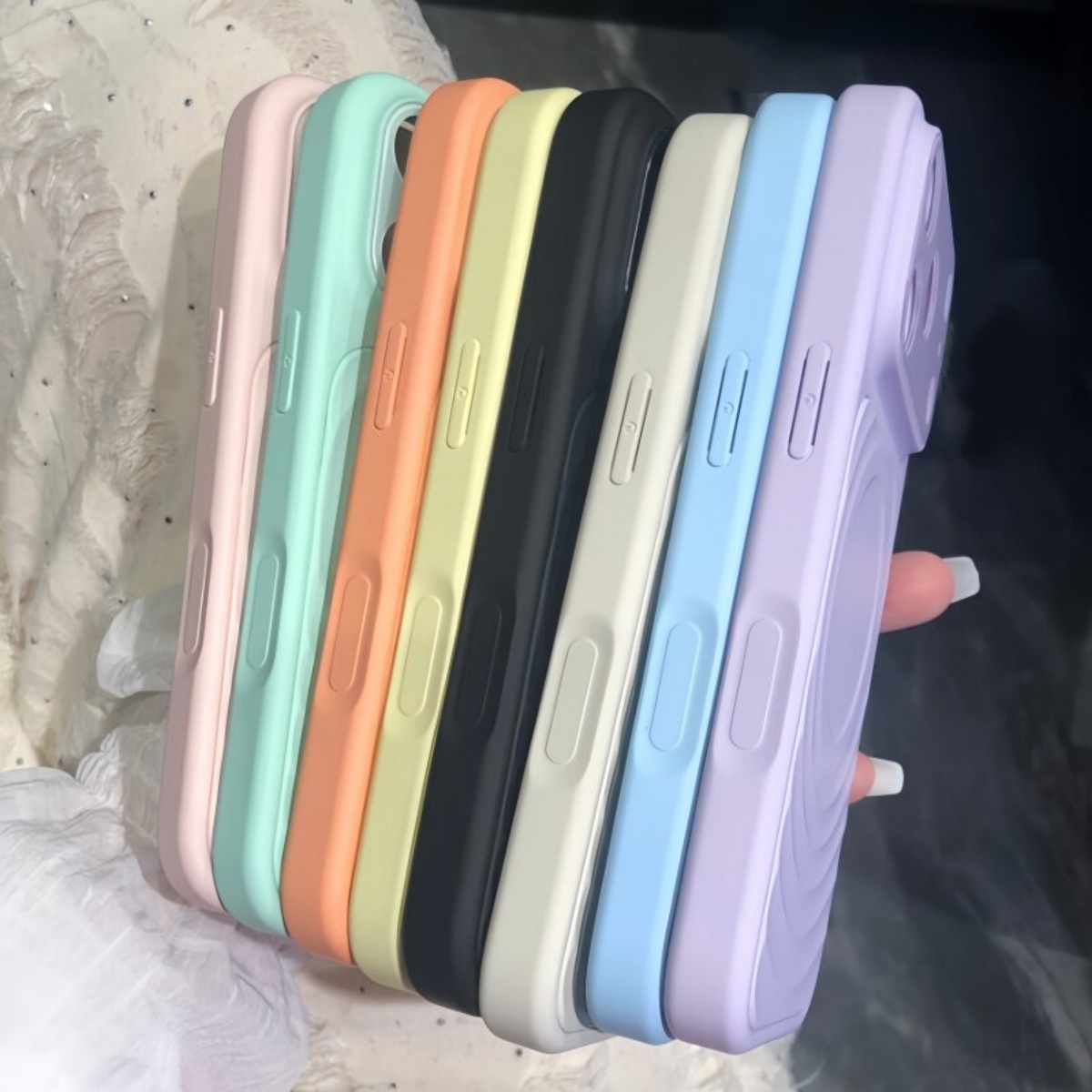 Luxury Wave Water Ripple Patte - Phone Cases With Camera Cover ulasan dan harga
