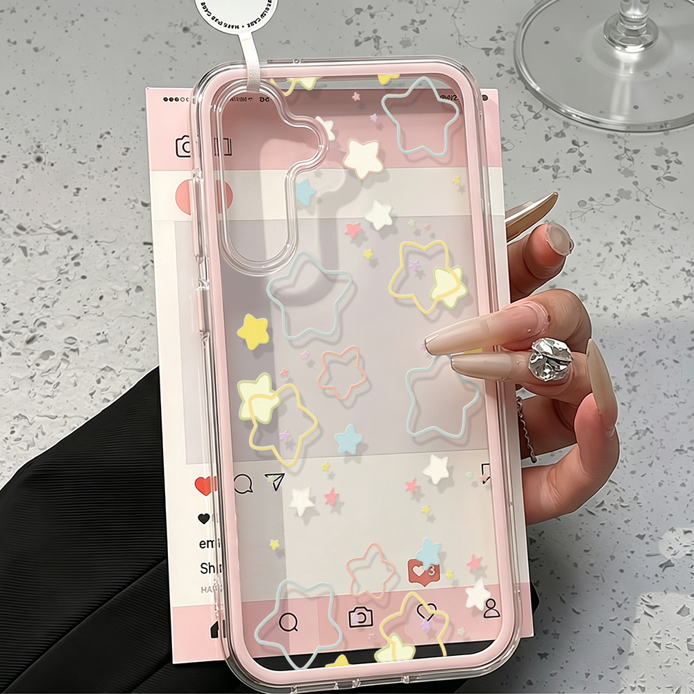 2 IN 1 Clear Case For Samsung  - Phone Cases Galaxy A17 ulasan dan harga