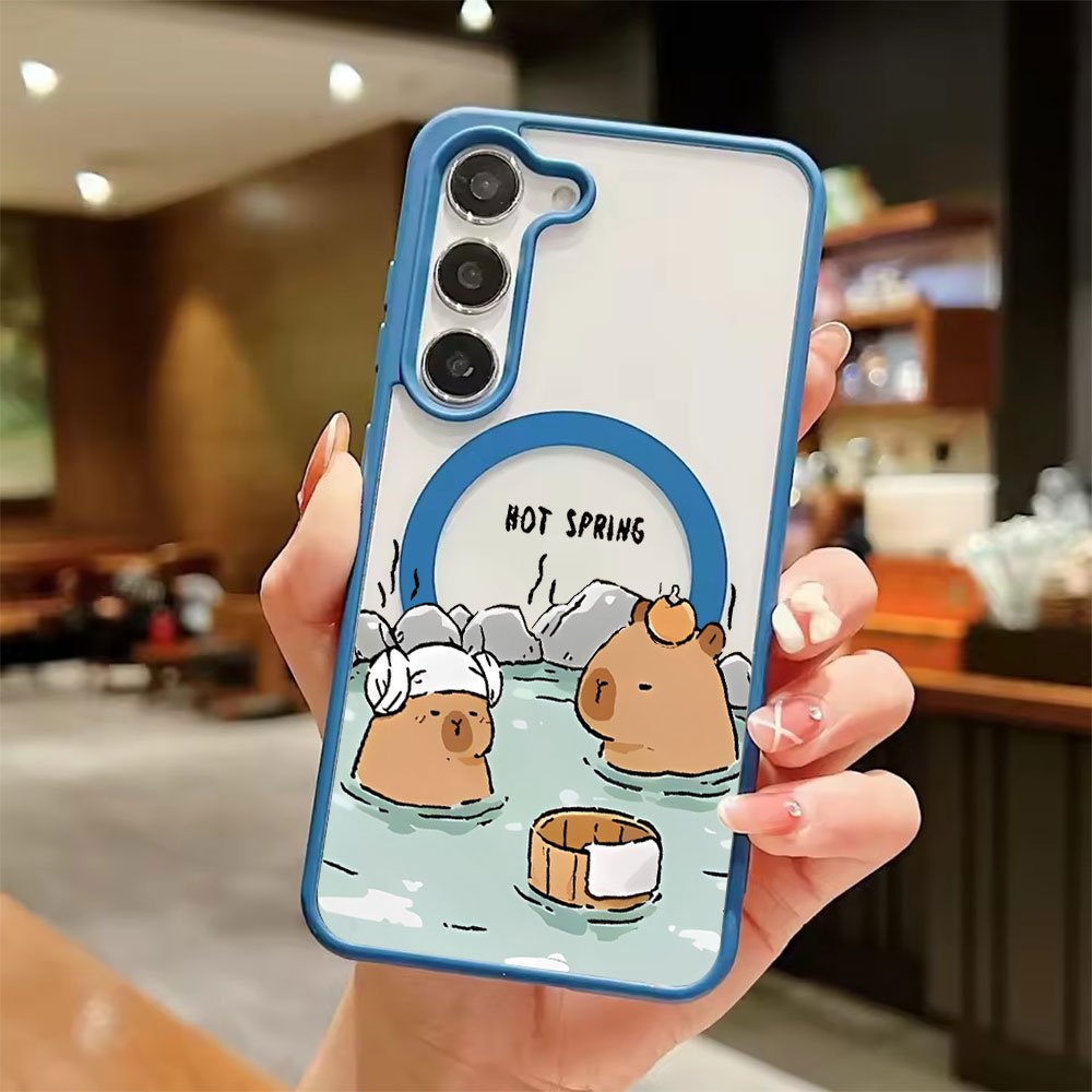Color Transparent Magnetic Pho - Phone Cases Samsung S25 Ultra ulasan dan harga