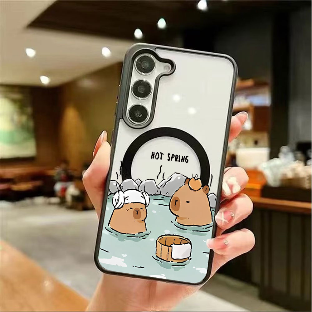 Color Transparent Magnetic Pho - Phone Cases Samsung S25 Ultra ulasan dan harga