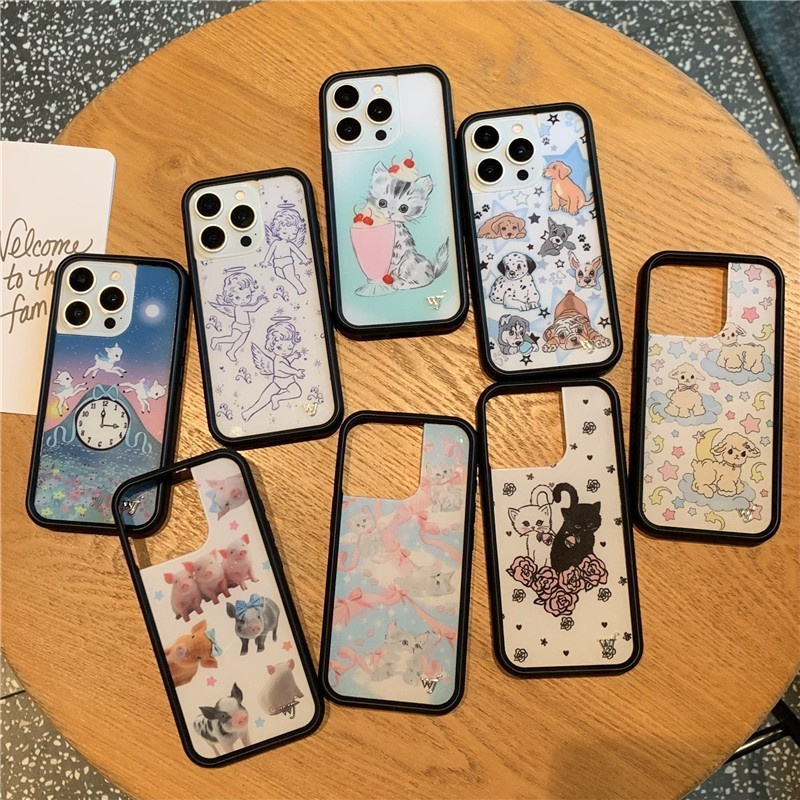 Wildflower Cartoon Cat Phone C - Phone Cases Wildflower ulasan dan harga