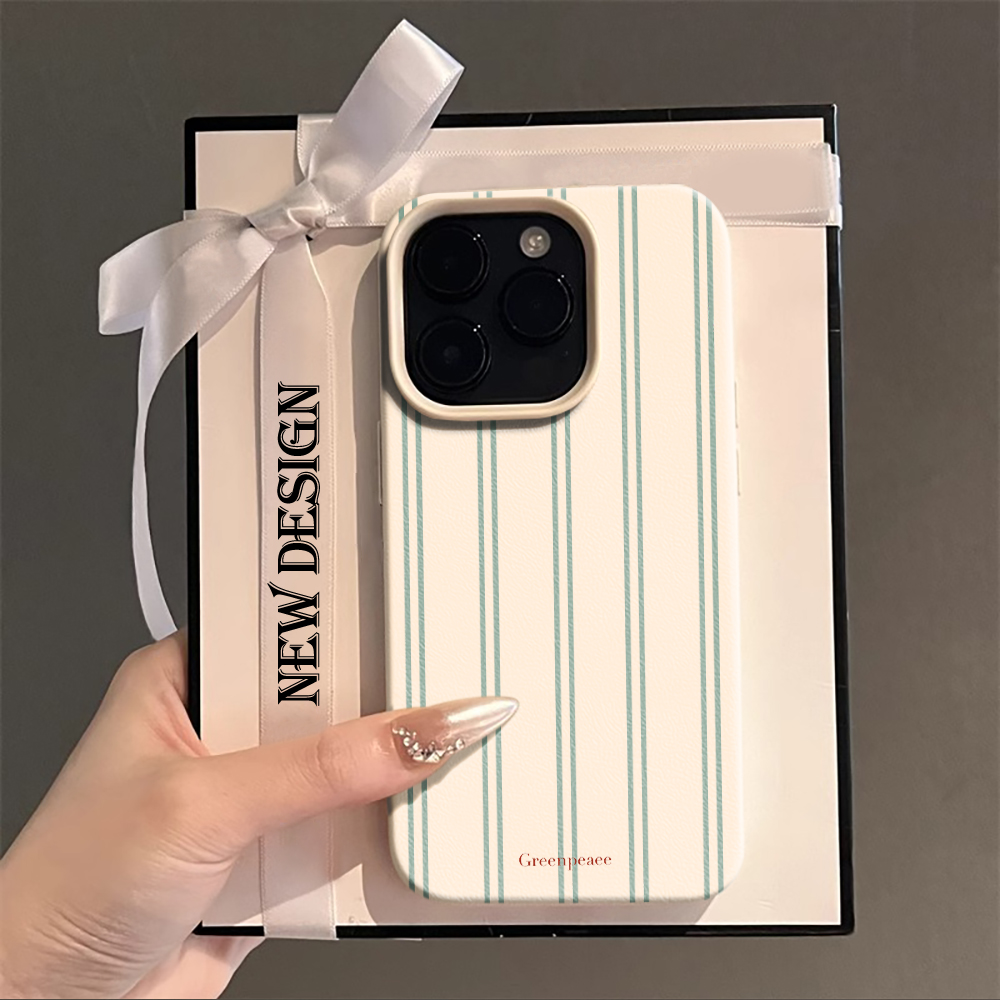 Green Stripe Print Summer Phon - Phone Cases Australia ulasan dan harga