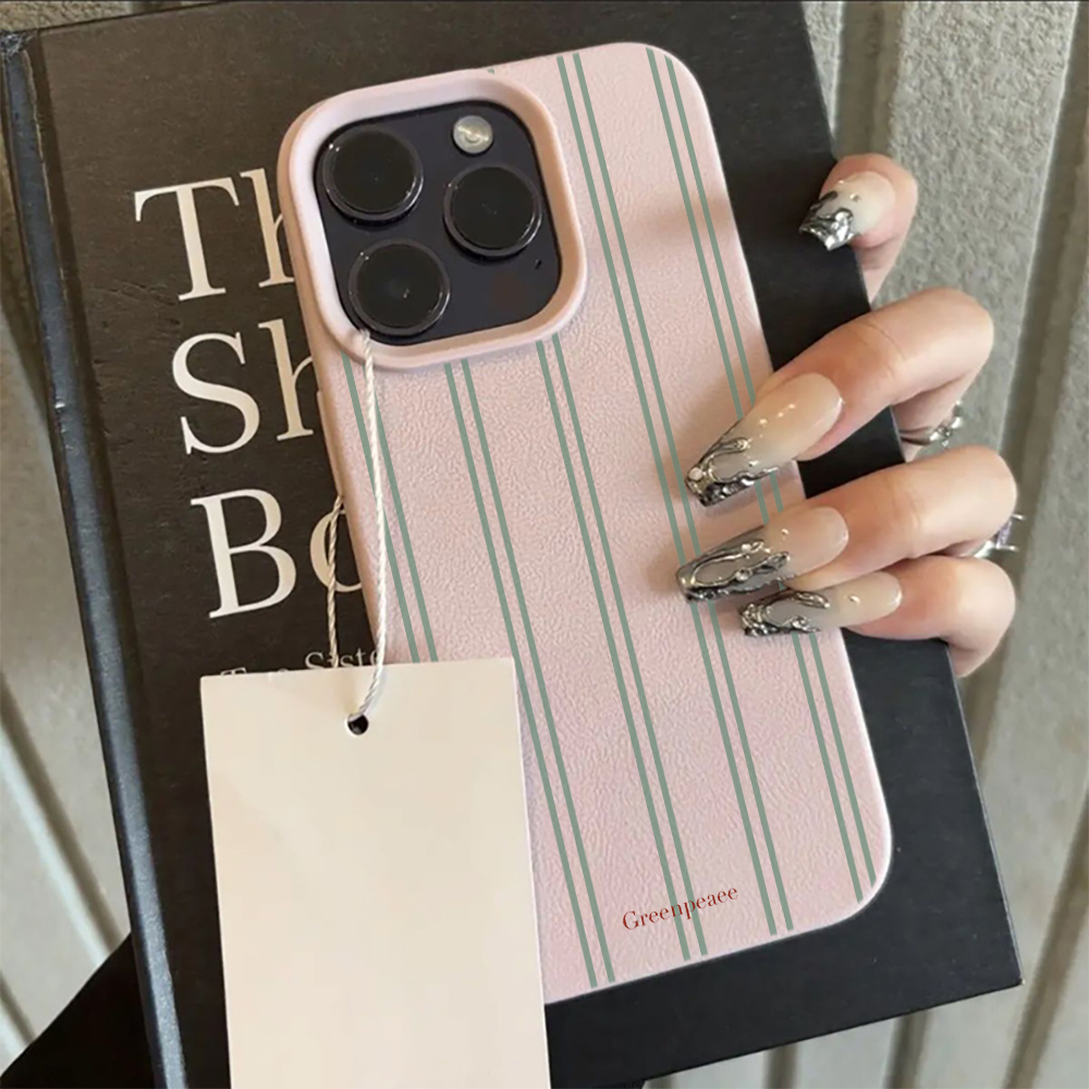 Green Stripe Print Summer Phon - Phone Cases Australia ulasan dan harga