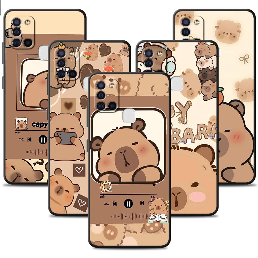 Cute Capybara Funda Phone Cove - Phone Cases Galaxy A17 ulasan dan harga