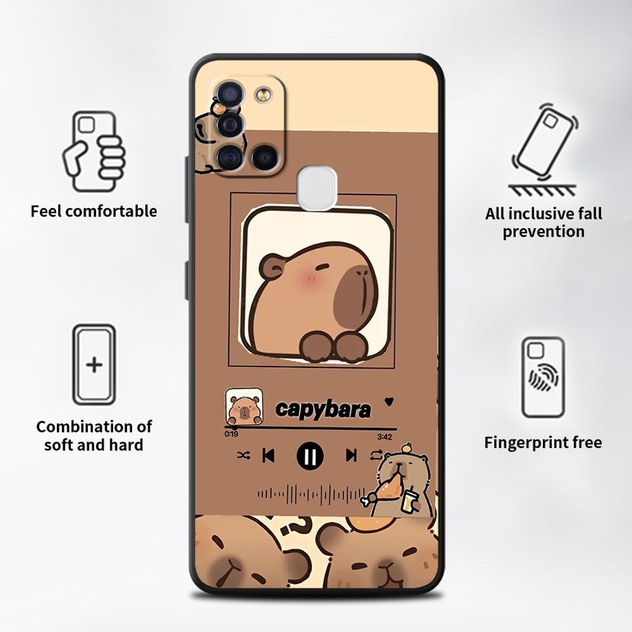 Cute Capybara Funda Phone Cove - Phone Cases Galaxy A17 ulasan dan harga