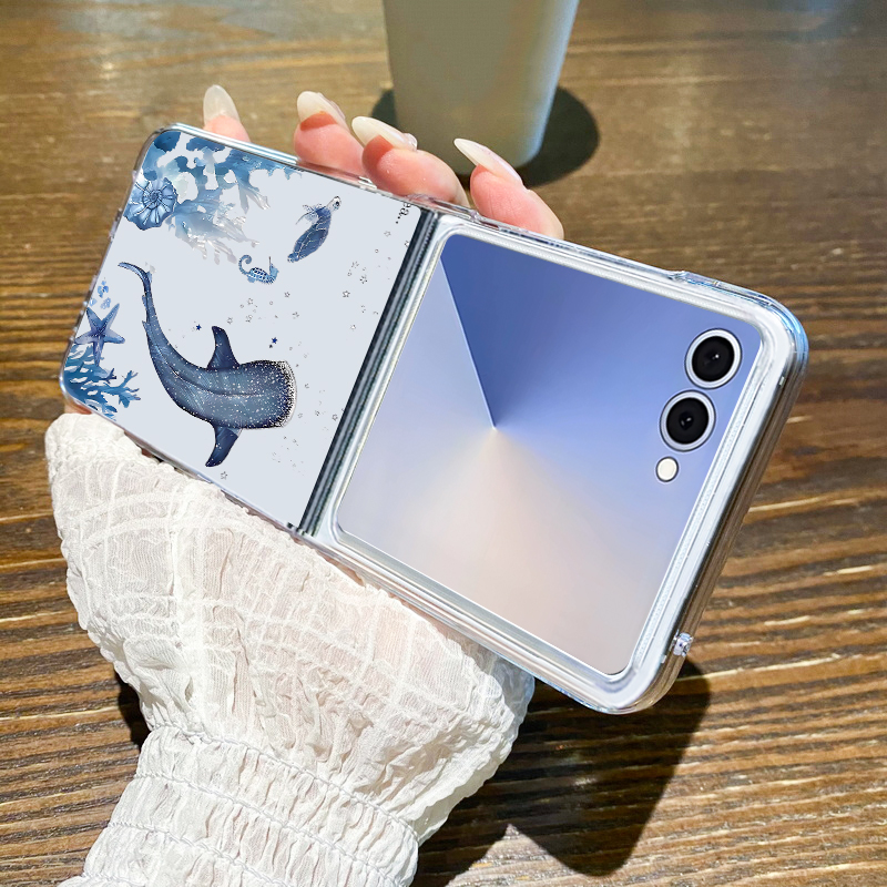 Whale Pattern Phone Case For S - Phone Cases Z Fold 7 ulasan dan harga