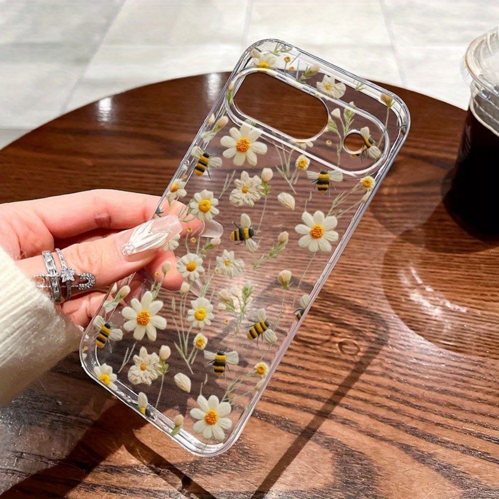 Cute Honeybee Flower Pattern S - Phone Cases Pixel 10 ulasan dan harga