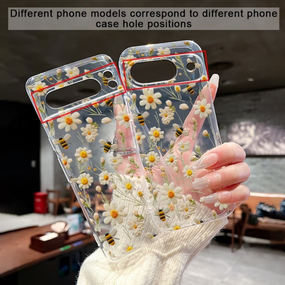 Cute Honeybee Flower Pattern S - Phone Cases Pixel 10 ulasan dan harga