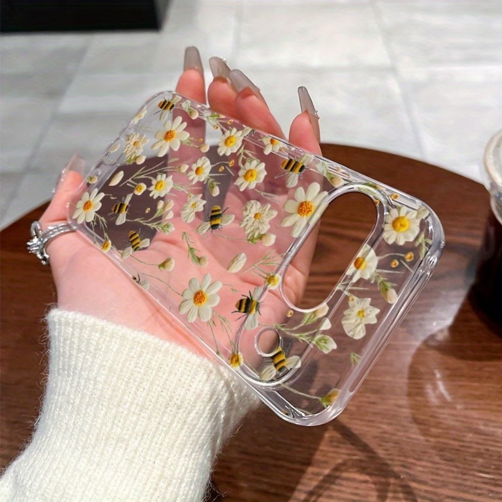 Cute Honeybee Flower Pattern S - Phone Cases Pixel 10 ulasan dan harga