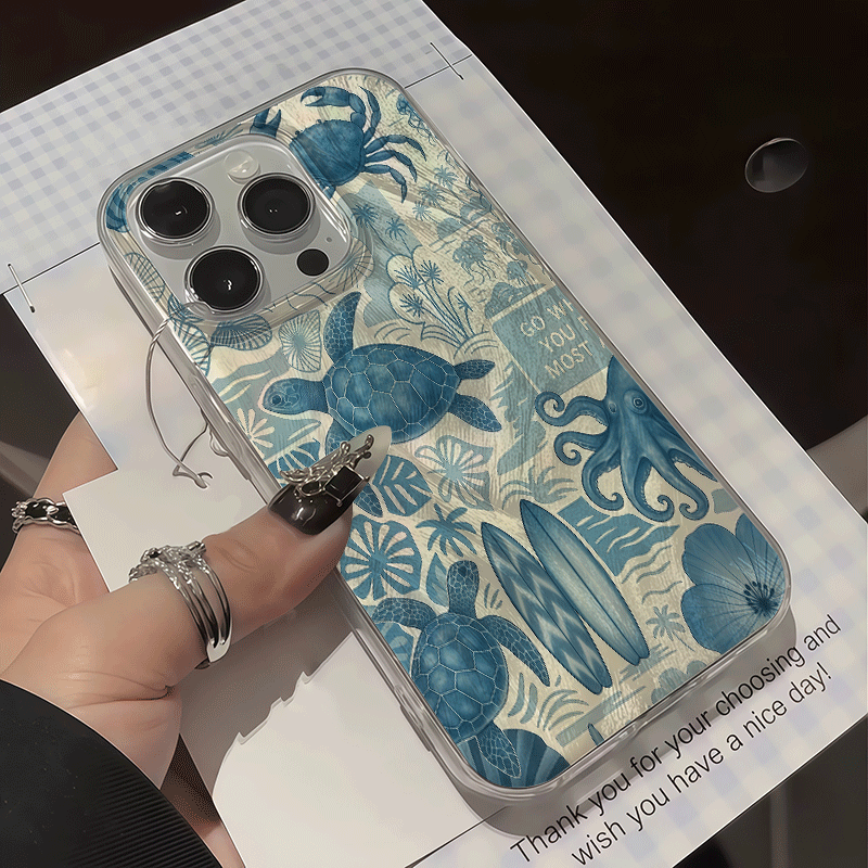 Wave Background Summer Sea Pho - Phone Cases With Camera Cover ulasan dan harga