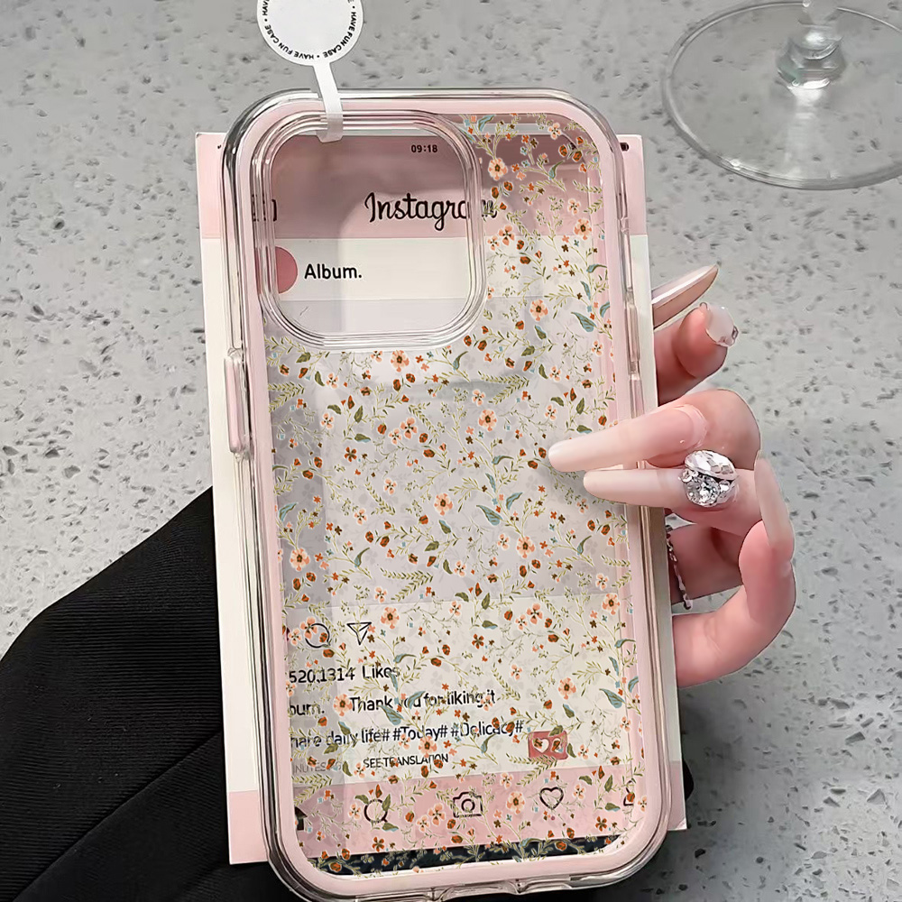 Wildflowers Clear Phone Case F - Phone Cases Wildflower ulasan dan harga