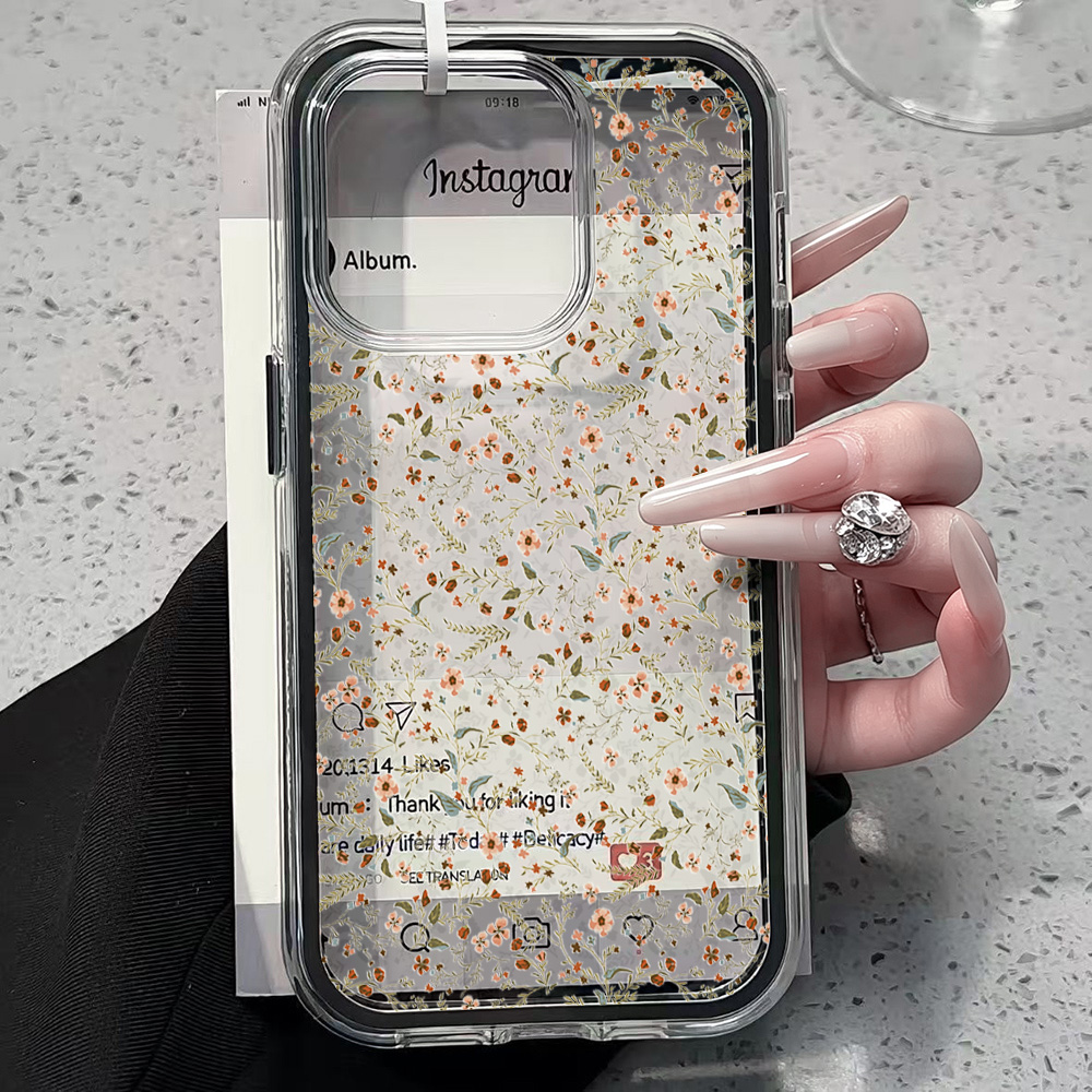 Wildflowers Clear Phone Case F - Phone Cases Wildflower ulasan dan harga
