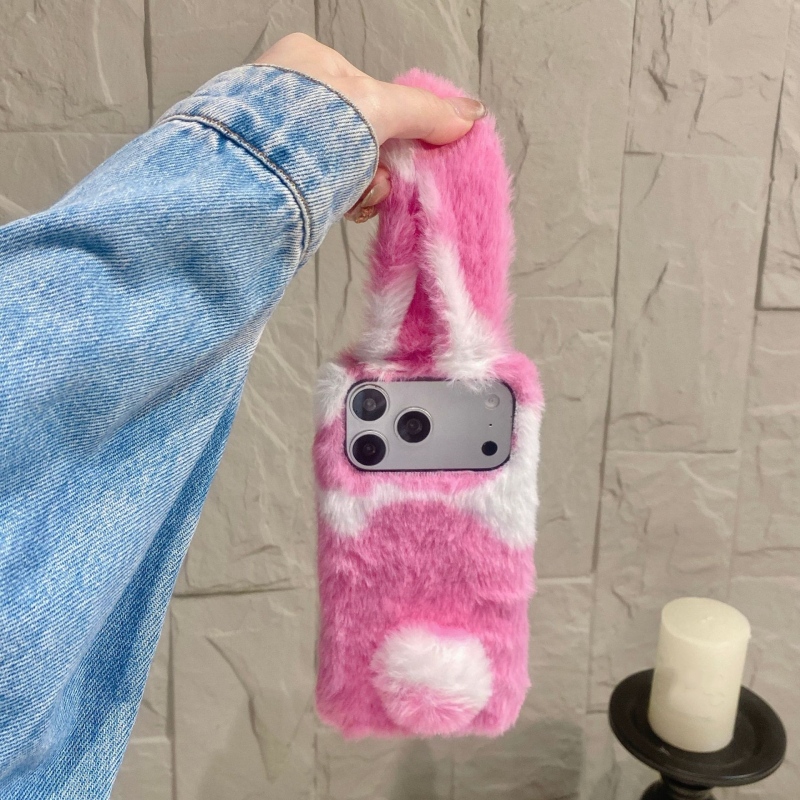 Cute Rabbit Design Fluffy Phon - Phone Cases Iphone 17 Pro Max ulasan dan harga