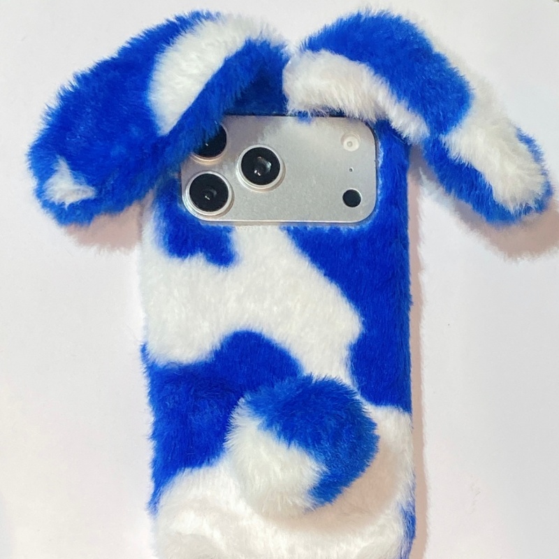 Cute Rabbit Design Fluffy Phon - Phone Cases Iphone 17 Pro Max ulasan dan harga