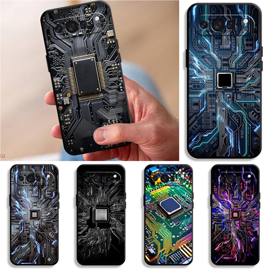 Retro Circuit Board Funda Phon - Phone Cases Pixel 10 ulasan dan harga
