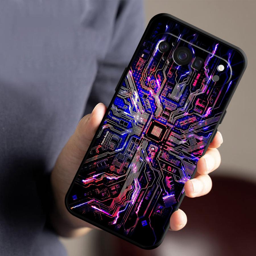 Retro Circuit Board Funda Phon - Phone Cases Pixel 10 ulasan dan harga