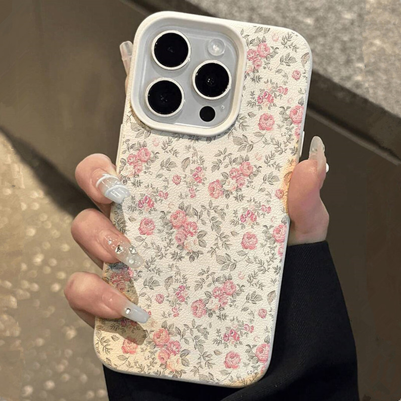 Adorable Girl Floral White Cla - Phone Cases Australia ulasan dan harga