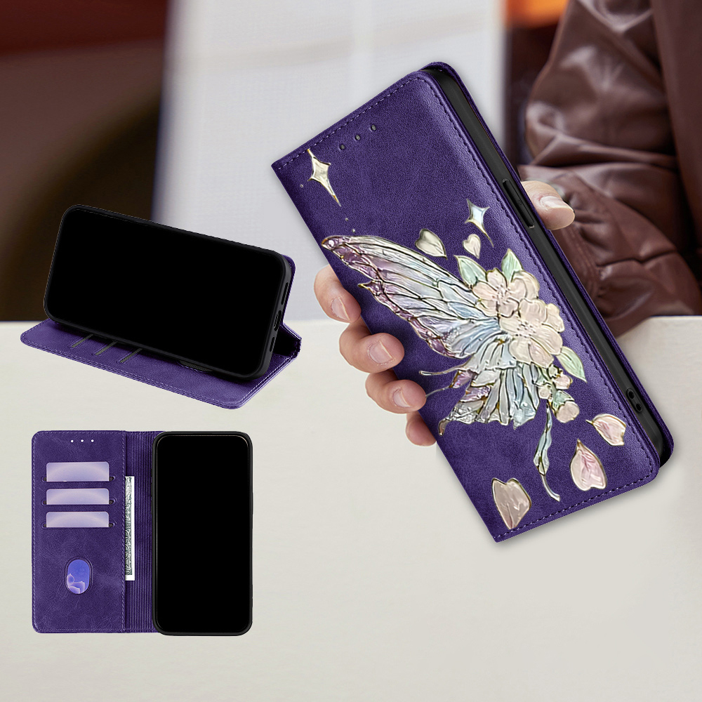 Painted Magnetic Flip Leather  - Phone Cases Samsung S25 Ultra ulasan dan harga