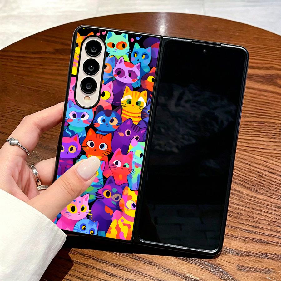 Full Cover Cat Phone Cover Cas - Phone Cases Z Fold 7 ulasan dan harga