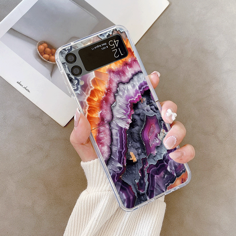 Artistic Colorful Marble Textu - Phone Cases Z Fold 7 ulasan dan harga